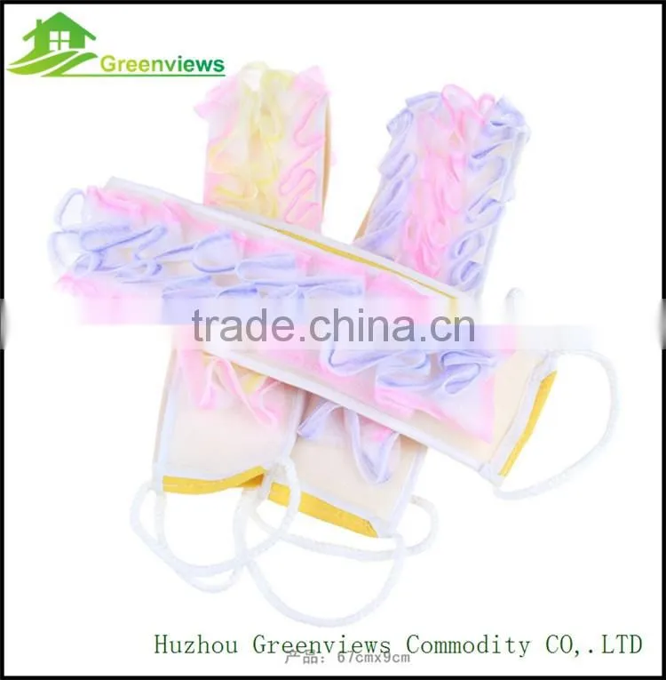 Wholesale bath mesh body exfoliating back scrubber for shower