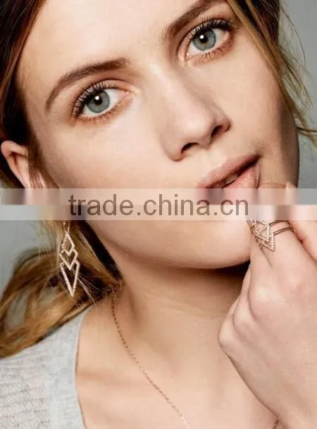Earring+Bracelet+Ring+Necklace Jewelry Set/Customize Design American and Eruozone Jewelry Set /New Developed Fashion Jewelry Set