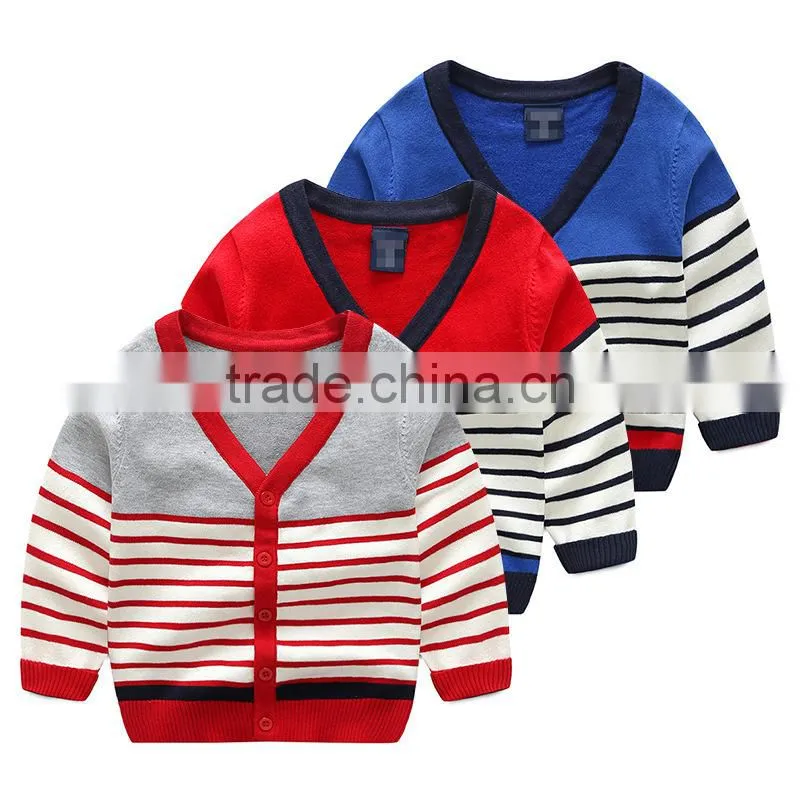 2016 High quality low price children's wool sweater set