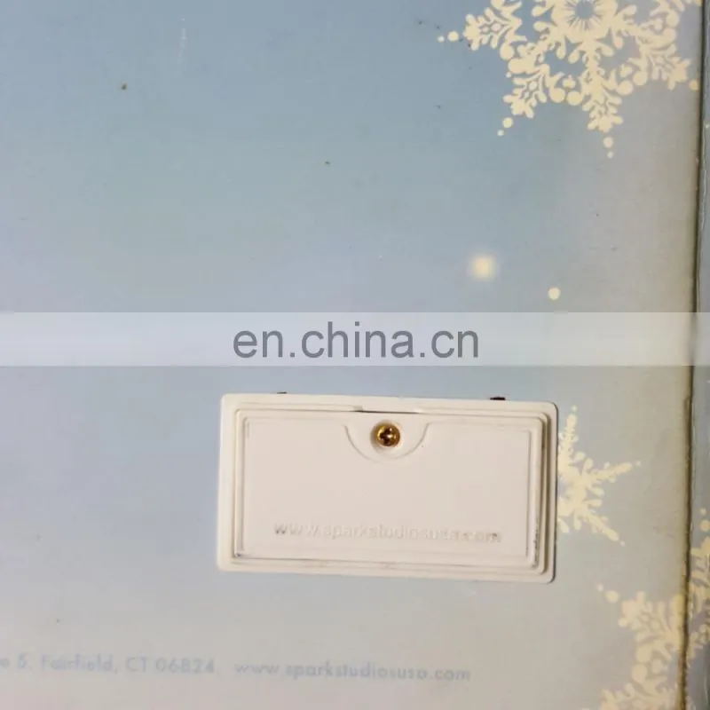 hot cake Push button or pull tab custom picture frame with led light