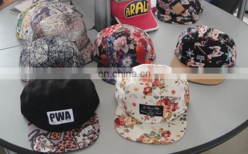 Fashion Custom 5 Panel Hat Custom Hat