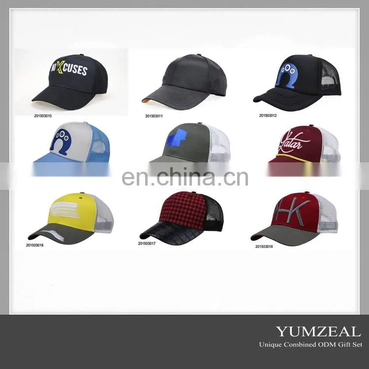 2016 Wholesale Custom Cotton 3D Embroidery Baseball Cap/Hat