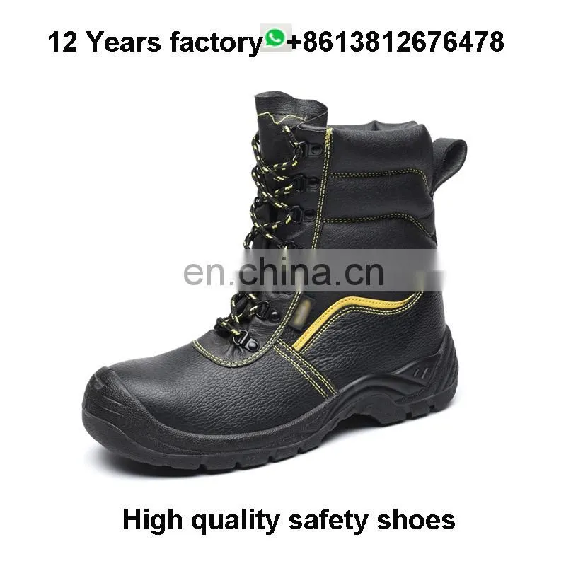 AAA High quality fashionable mining leather germany safety shoes
