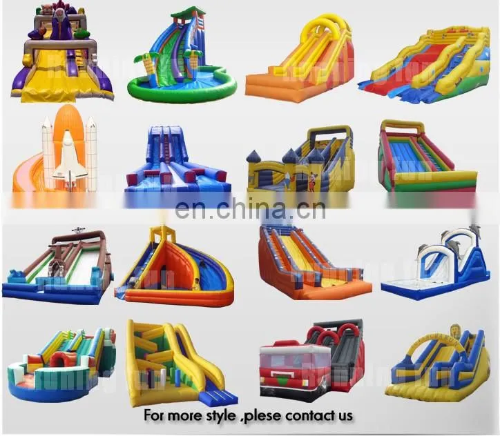 Hight quality 0.55mm PVC inflatable super slides,inflatable water slide, inflatable jumping slide