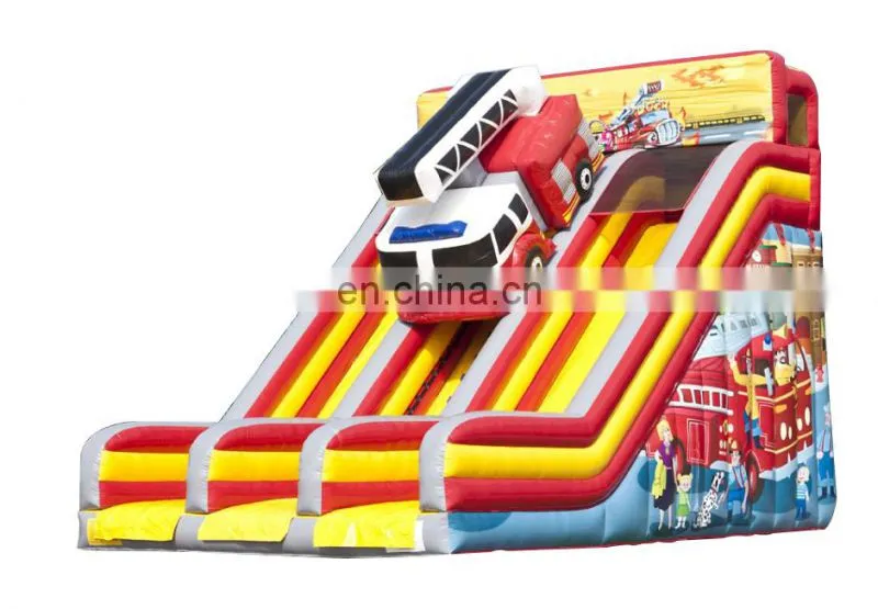 HI excited inflatable water slides china, adults and kids game big water slides for sale