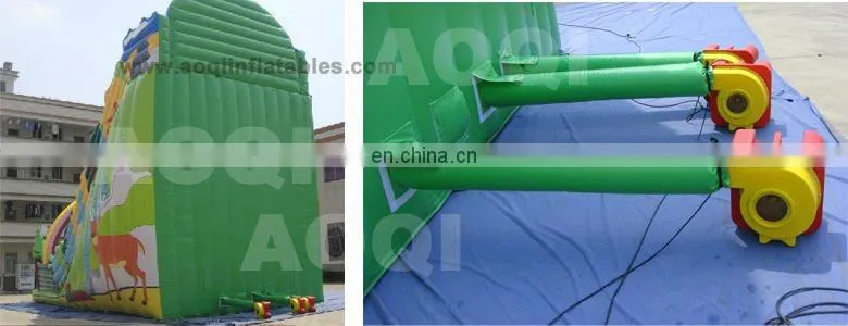 electric inflatable sports game cow space