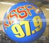 Durable and cheap giant inflatable advertising mirror balloon/ silk silver balloon