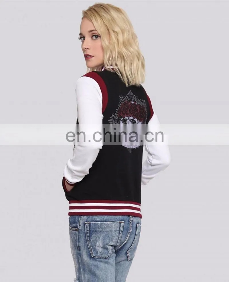 Letterman Varsity Jacket Red/ Leather and Melton Wool,