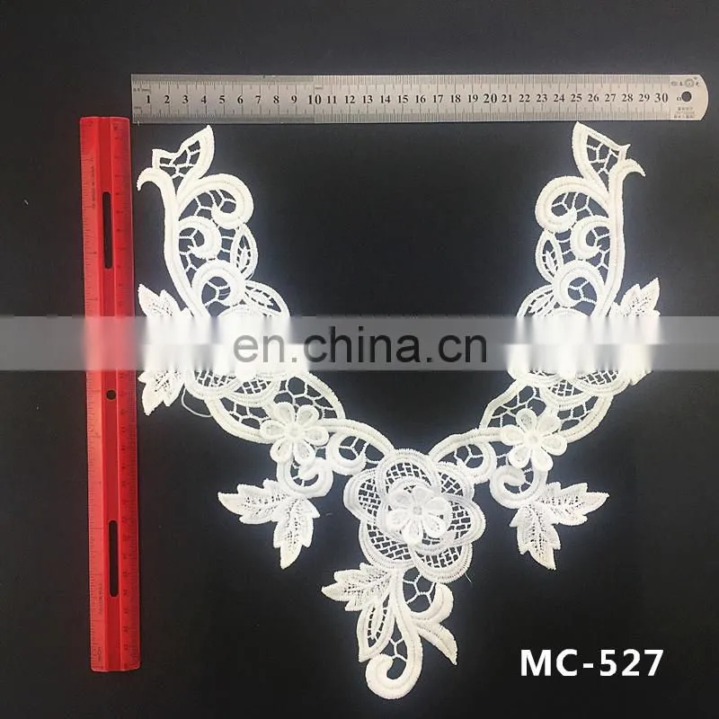 Embroidery Chemical Flower Neck Lace Collar
