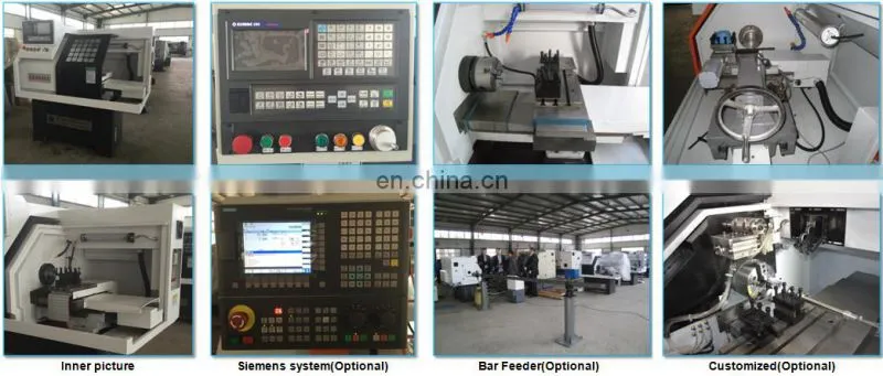 High Efficiency Variable Speed Mini CNC Lathe CK0660A