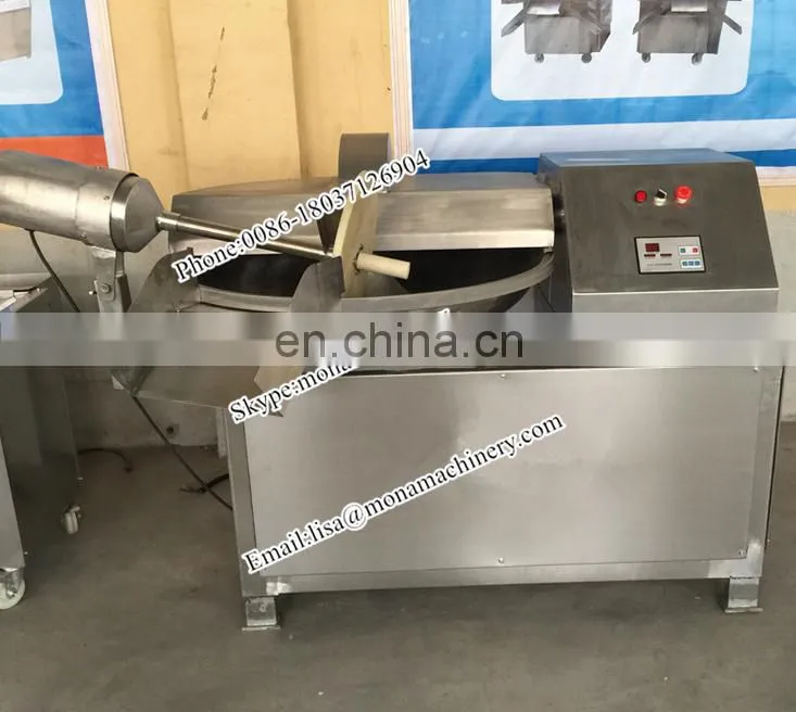 Speed fast frozen meat cutter machine/meat bowl cutter