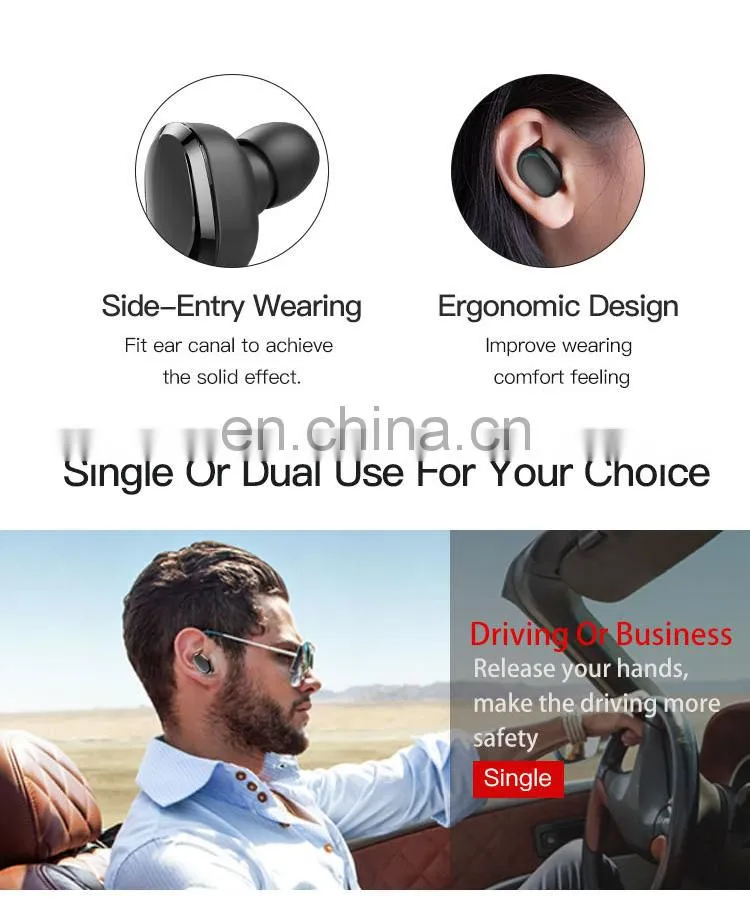 Fei Xin 2021 Earphones Headphones Headsets Earphone Wireless With Charging Compartment New Wireless Headphones