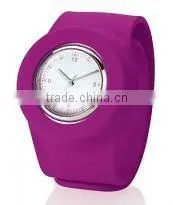 Custom Hot sale logo silicone watch for silicone o clock watch