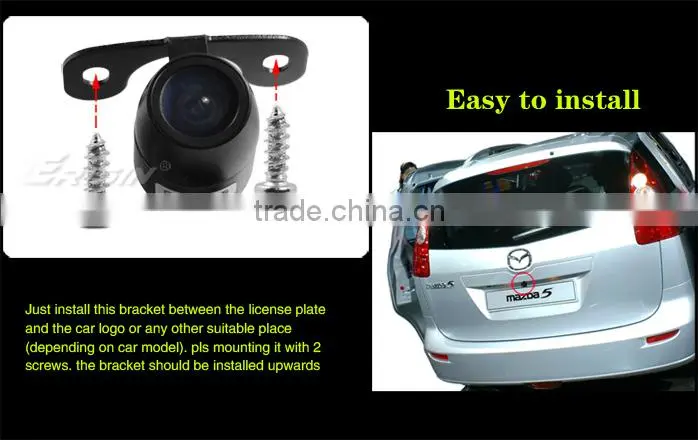 Erisin ES580 18 mm Mini Car Color CCD Reverse View Camera