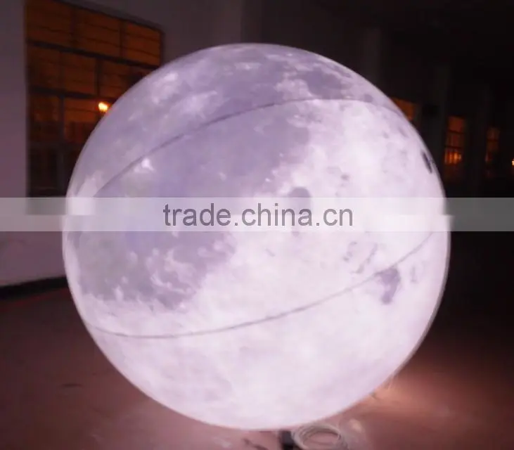 Custom inflatable moon ball,inflatable moon