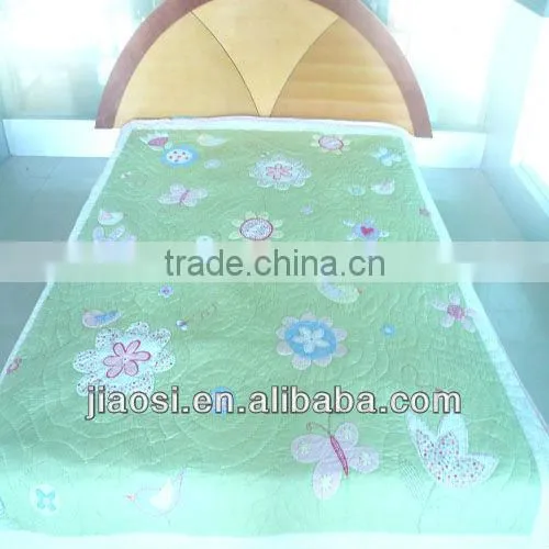 100% cotton patchwork quilt with sham