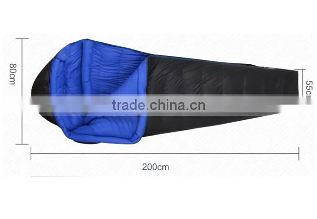 High Quality Sleeping Bag Goose Down for Winter 220*80*50cm