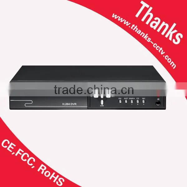 8ch DVR,H.264 8 CHDVR, full D1 8CH DVR