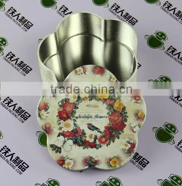 Cosmetic tin box