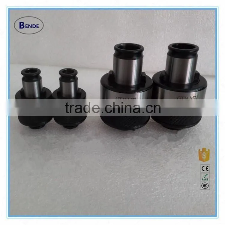 Torque protection air tapping machine collet