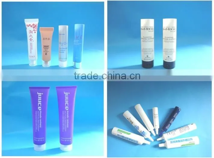 White one time use plastic soft PE tube with cotton swab,personal care cotton swab white plastic tube