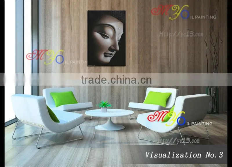 NEW impression buddha handmade oil painting on canvas home decor