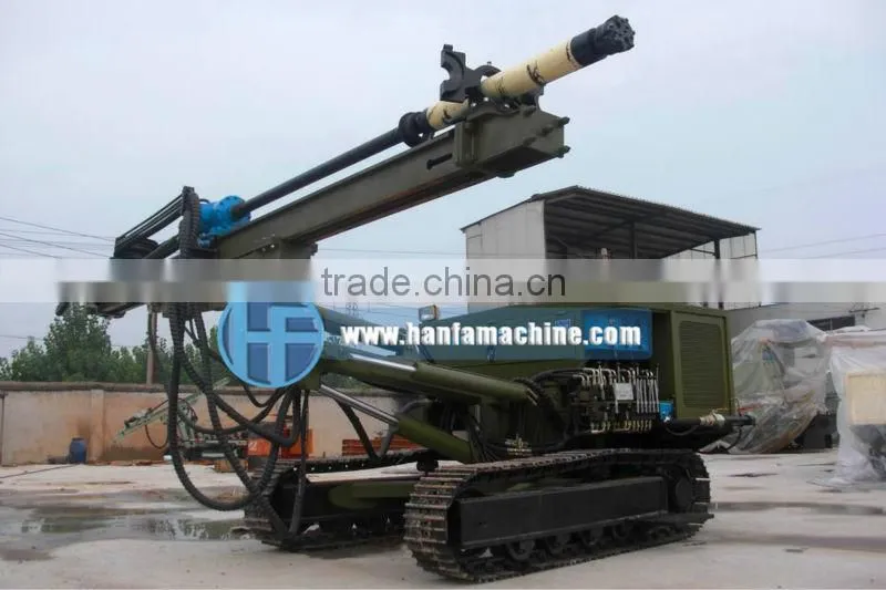 Your best choice ! High Air Pressure HF150Y crawler hydraulic rock drill