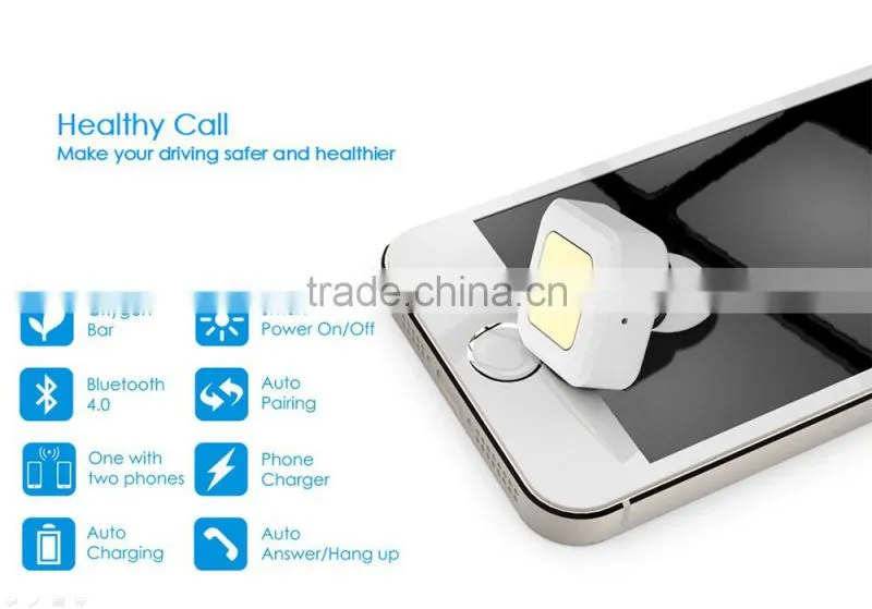 Two USB Output Oxygen Bar Bluetooth Headset Car Charger