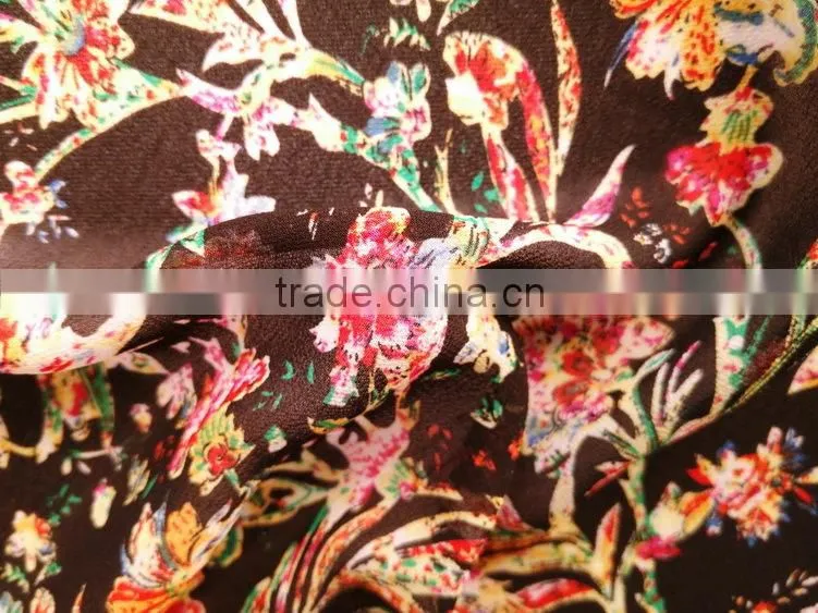 patterned chiffon fabric by shaoxing textile china manufacturer