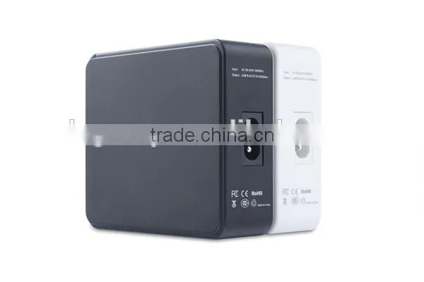 Hot seller 6 usb ports intelligent rapid charger smart charger for Mobile phone/Laptop/MP3/MP4 player/Tablet/Video game player