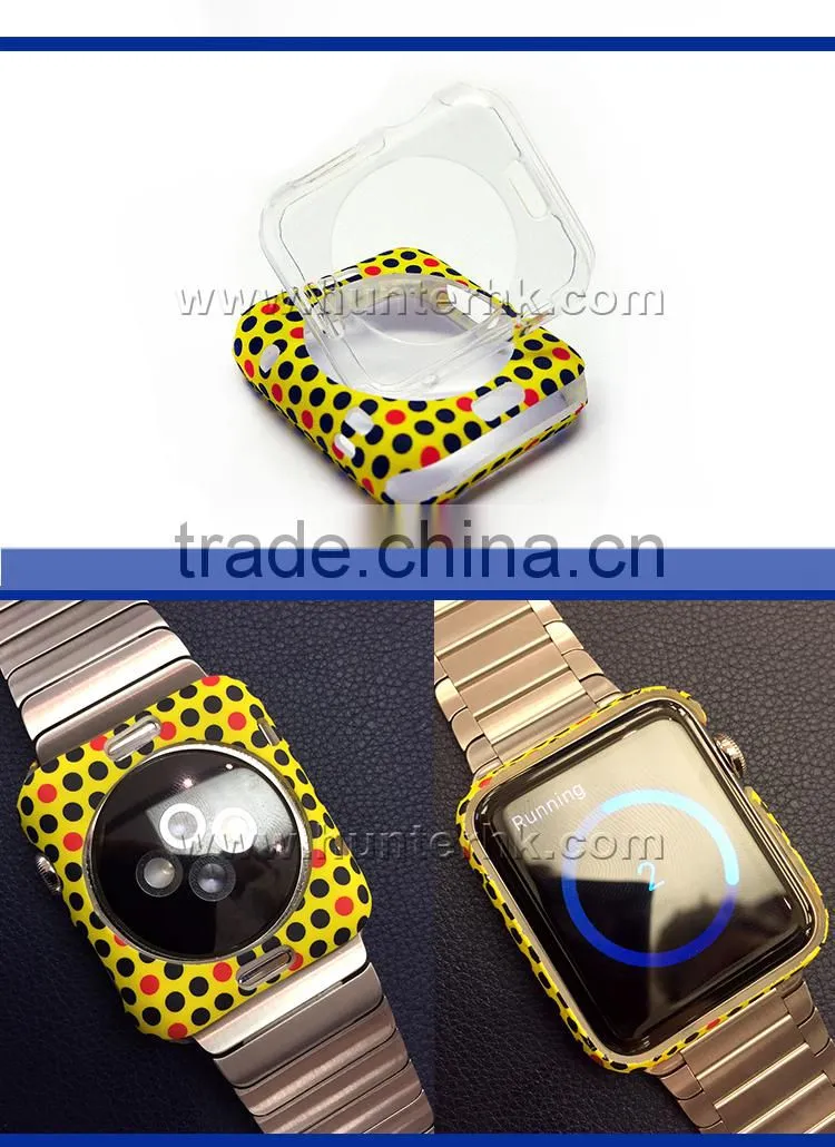 Anti - Scratch PC Cover Case For Apple Watch