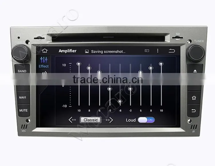 WECARO 2 Din Bluetooth Pure Android 4.4.4 Car Navigation Radio Gps for Opel Astra 2004 - 2009