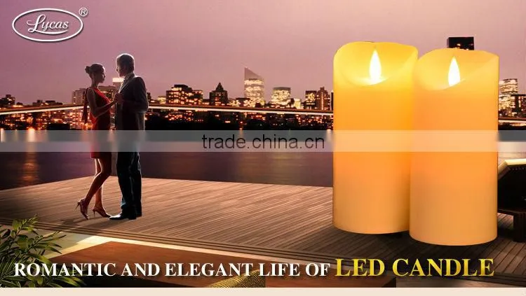 Heavy Drip LED Pillar Flameless candle wax, birthday soy candle wax/