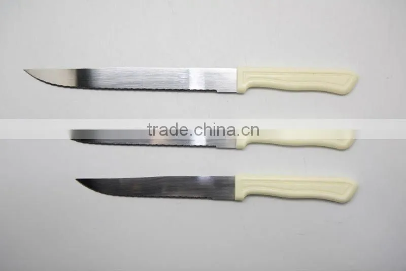 PP Handle Stainless Steel Steak Knife/Kitchen Tool