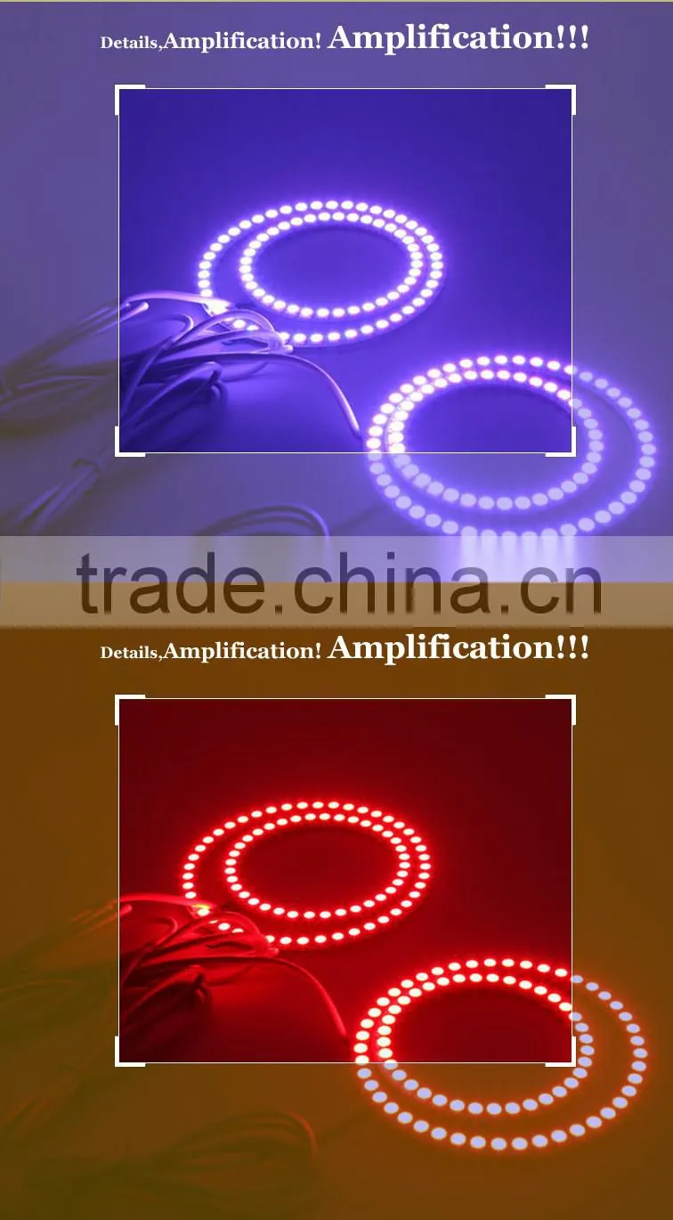High brightness Angel eye projector lamp rgb color for Ford mondeo RS