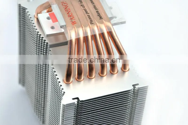 cpu cooler for Intel LGA 115X and AMD series with heat pipe