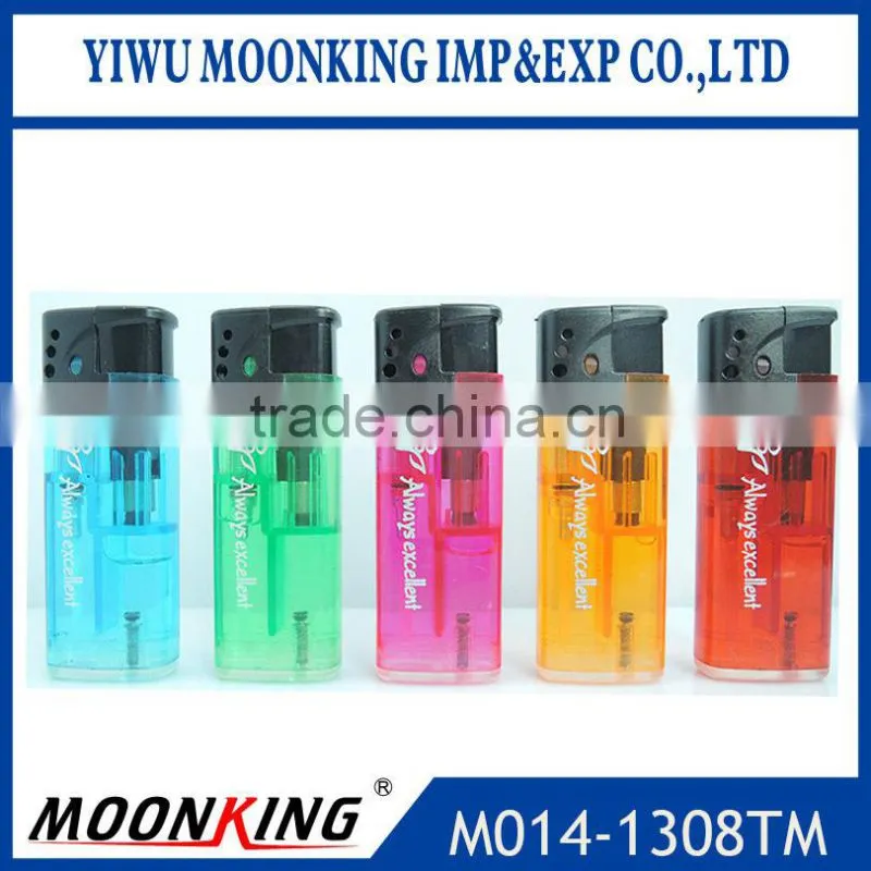 mini design translucent disposable windproof lighter
