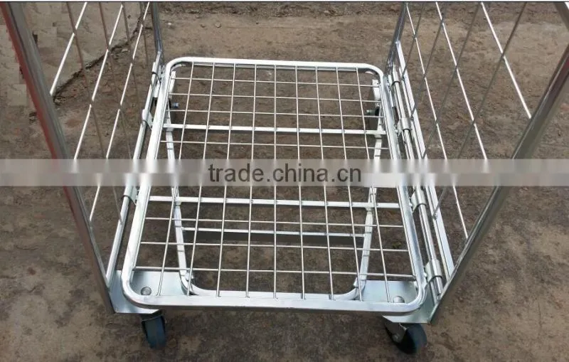 2 Sided nestable A Frame Roll Container