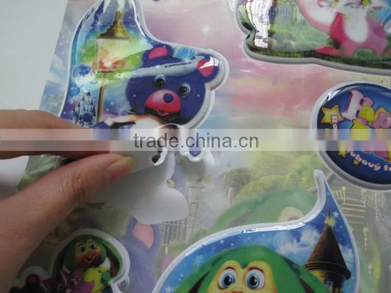 beautifful pvc nail art water stickers