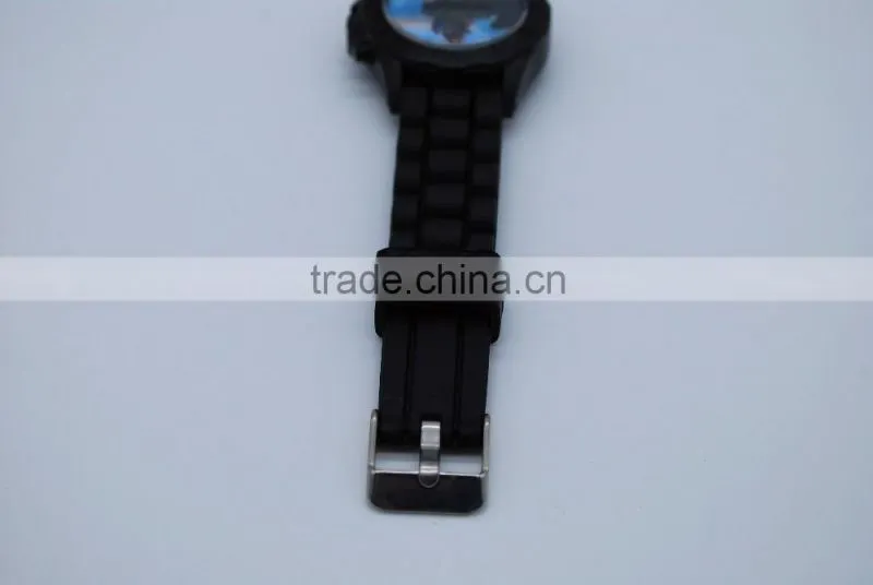 Silicone fashion digital watch