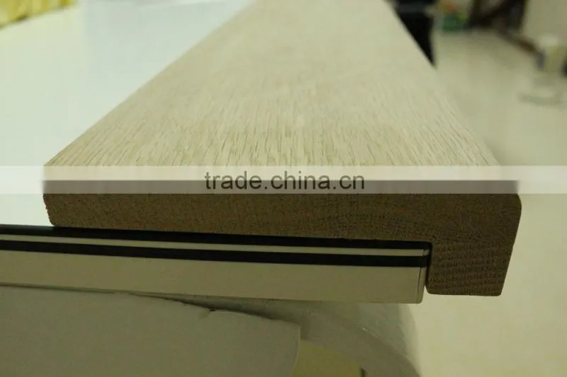 60 mm unfinished oak stair treads from Guangzhou Factory