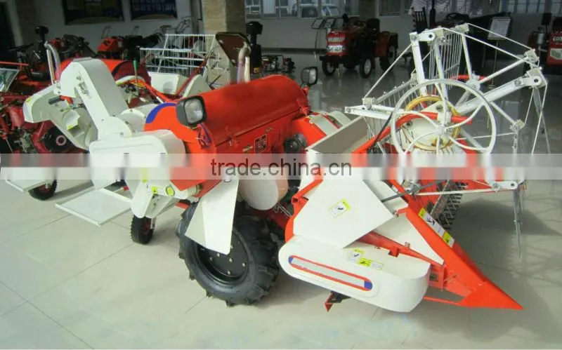 High output rice harvester, mini combine harvester, wheat harvester