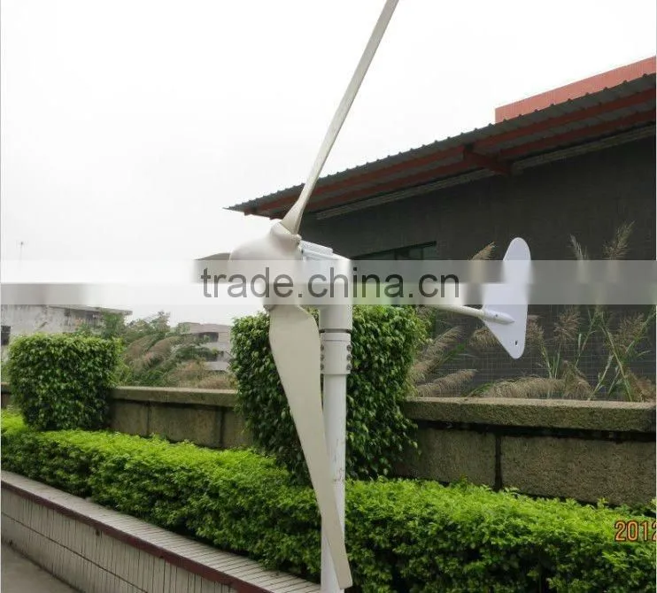 Small Horizontal Axis 600W Wind Turbine with 5 blades