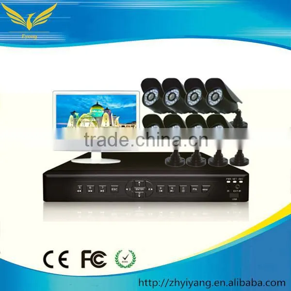 cheap cctv camera kit! 16CH D1 H.264 DVR with 600TVL IR waterproof bullet Camera