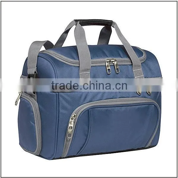 Factory price travel bag with shoe compartment folding travel bag