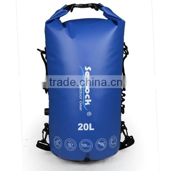 20 - 30L Capacity and PVC Material waterproof backpack bag