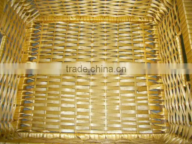 new style honey willow wicker storage basket