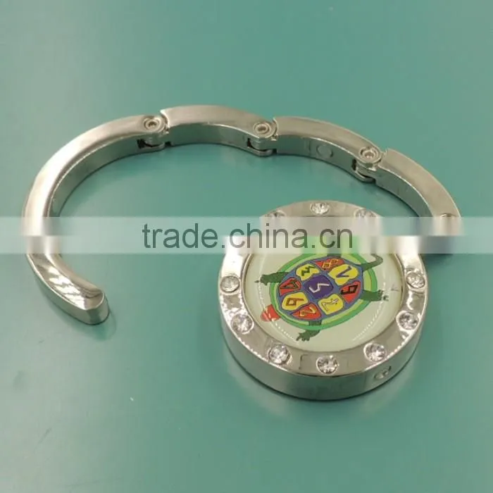 New products 2016 top hot luxury crystal crown Metal Keychain machine to make key chains supply in china