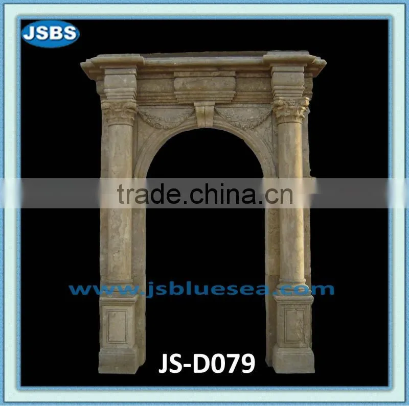 cheap hand carved granite door frame design