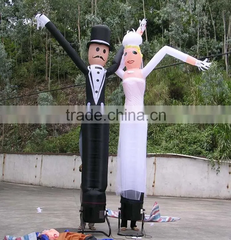 Bride and Groom Inflatable air dancer